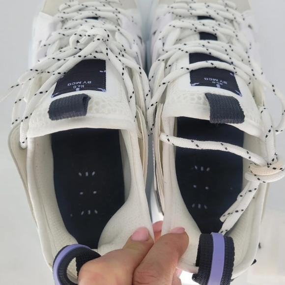 MCQ ALEXANDER MCQUEEN Orbyt Descender 2.0 Mesh And Faux Leather Sneakers Men 10 - Picture 8 of 13